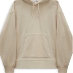 Best solid Beige hoodie with premium DTF print.